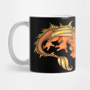 sleeping dragon Mug